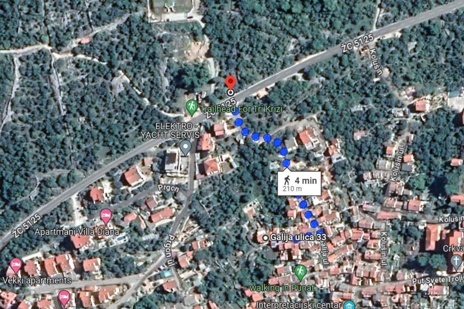 Charming Studio Apartment At House Rustica With Terrace And Nearby Parking Punat Kültér fotó